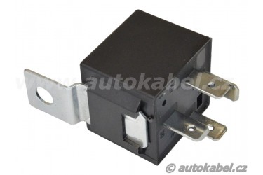 Relé spínací 12V DC/ 40A 4pin s úchytkou, FOOCLE.